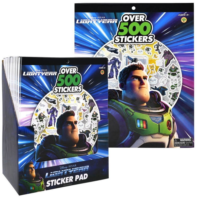 Buzz Lightyear 8×10 Large 6 Sheet Sticker Book
