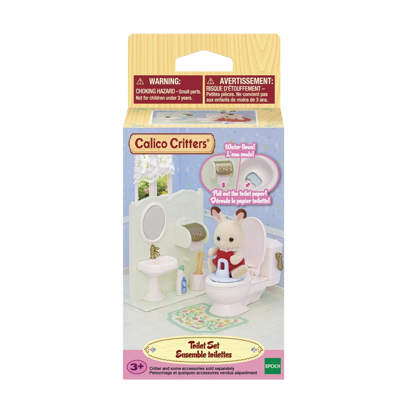 Calico Critters Toilet Set