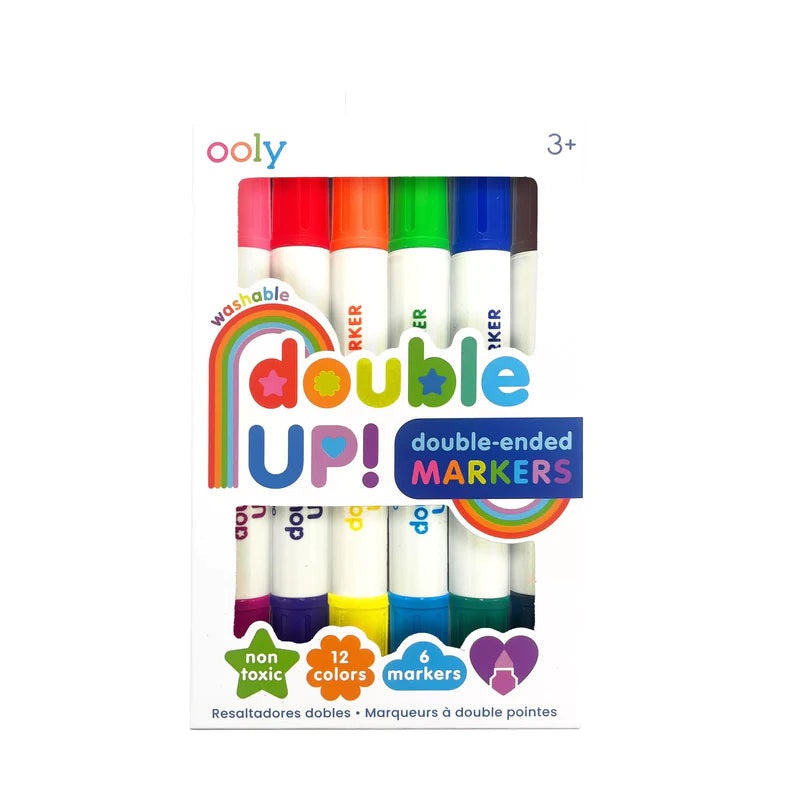 Double Up! Double-Ended Markers – Set of 6