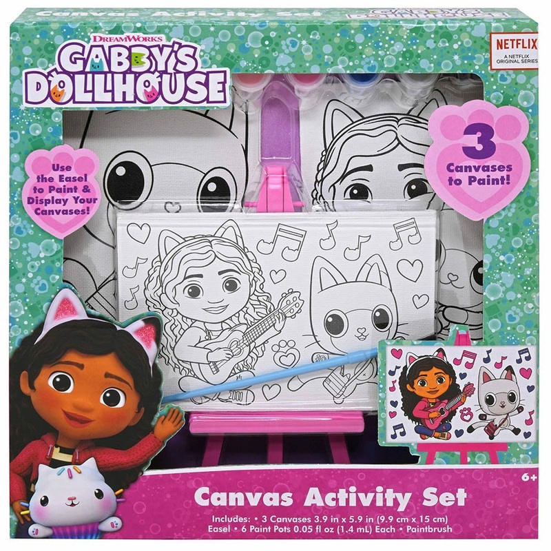 Gabby’s Dolhouse 3pk Canvas Set in Box