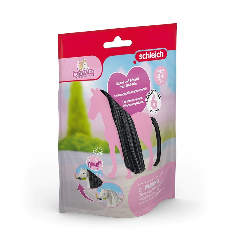 Hair Beauty Horses Black