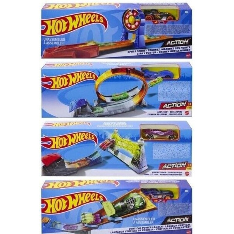 Mattel Netflix Lets Race Action Sets