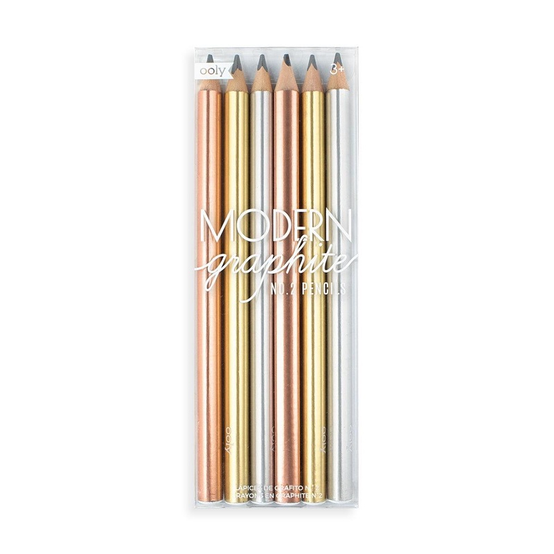 Modern Graphite Pencils – Set of 6