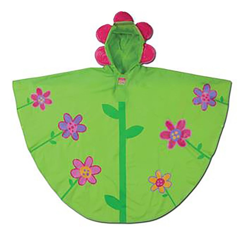 Rain Poncho Flowers