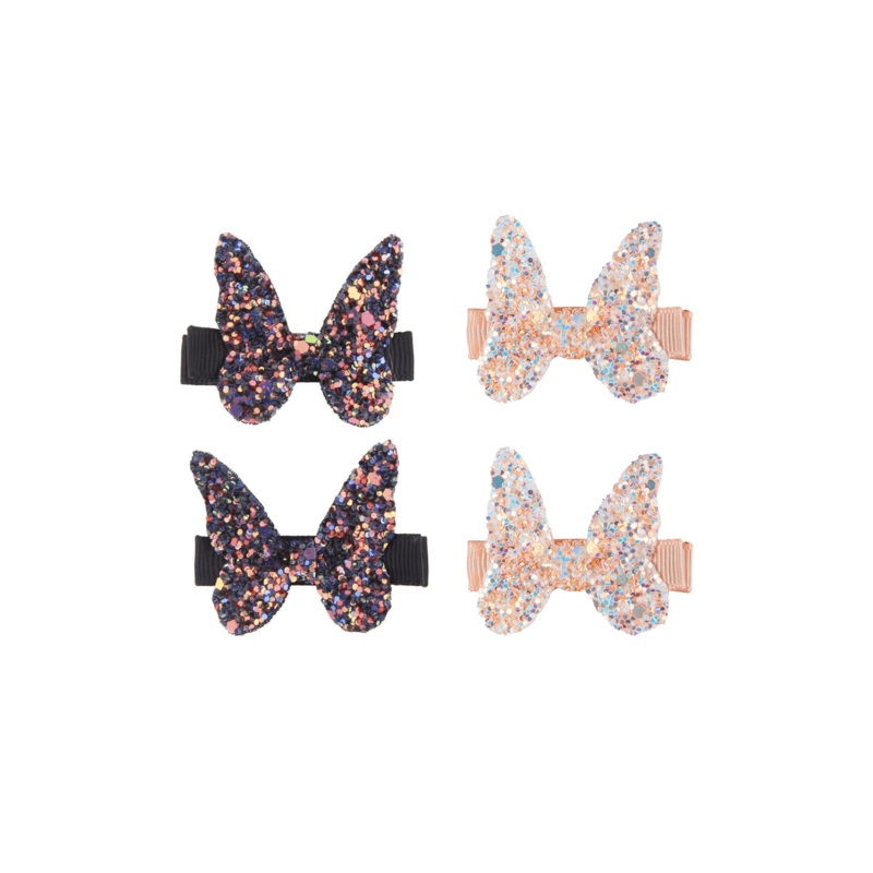 Rockstar Butterfly Hairclips (2PC Set)