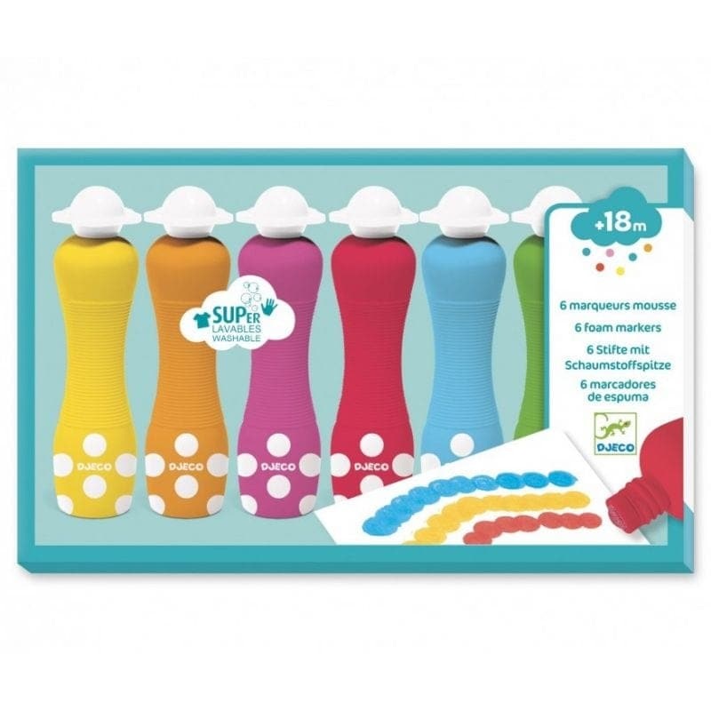 Six Foam Markers