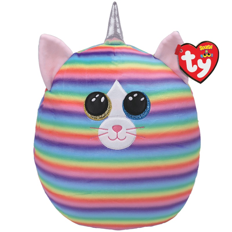 Squish A Boo – Heather – Cat with Horn