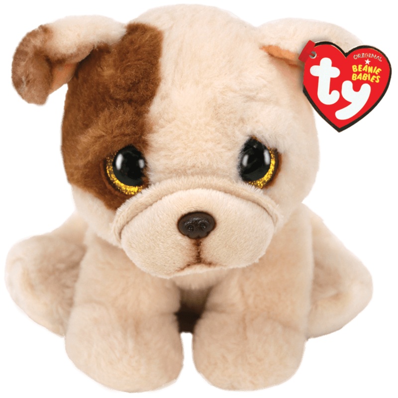 Ty Classic Plush – Houghie – Tan Pug – Medium 13