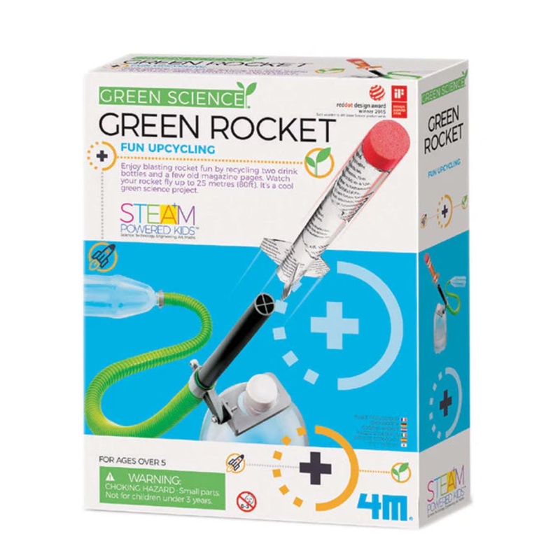 4M-Green Science Green Rocket