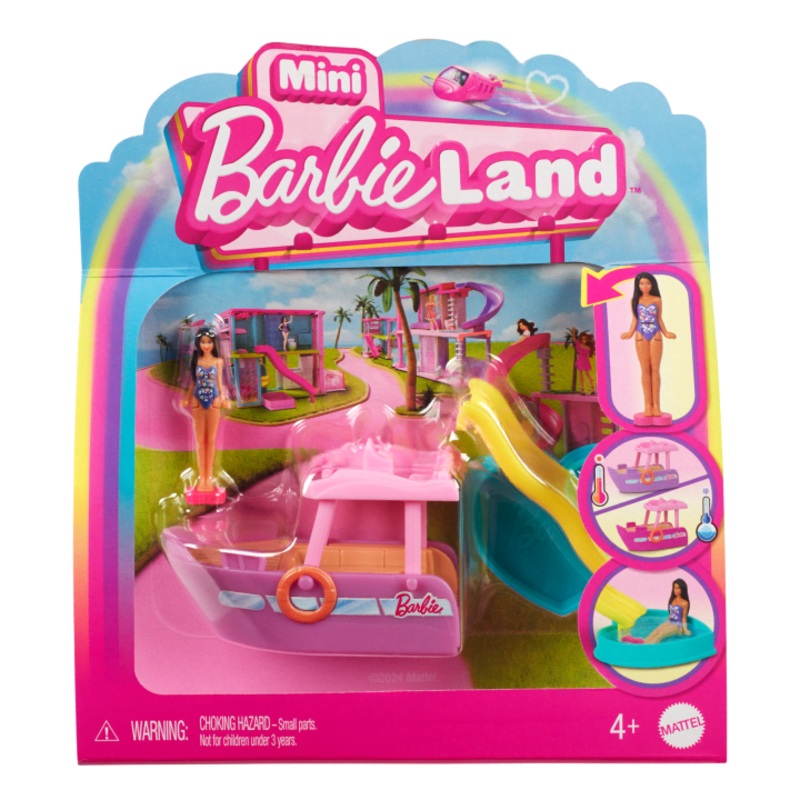 Barbie Mini Barbieland Doll And Boat
