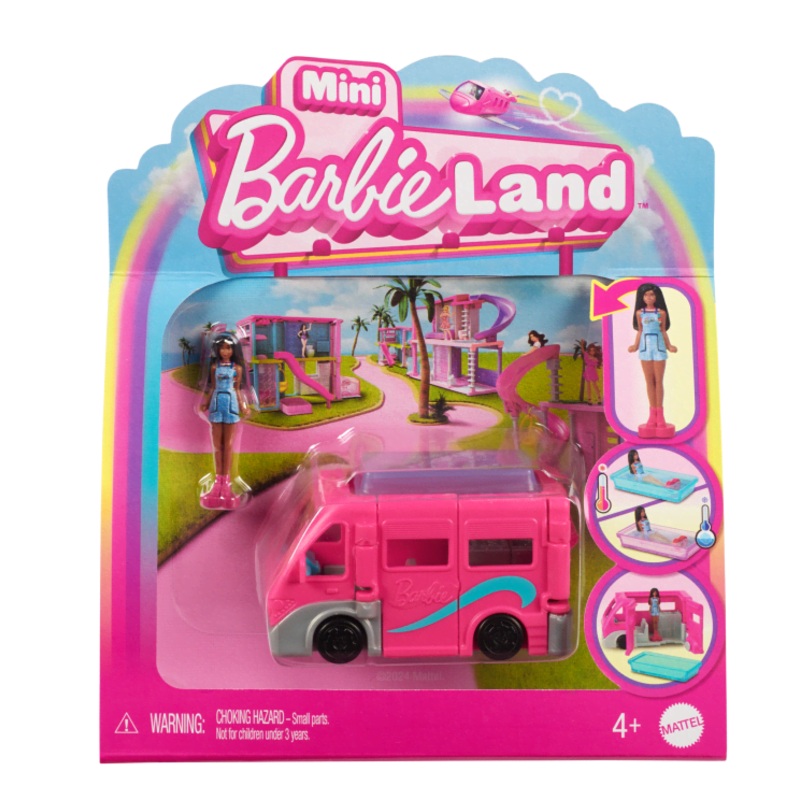 Barbie Mini Barbieland Doll And Campervan