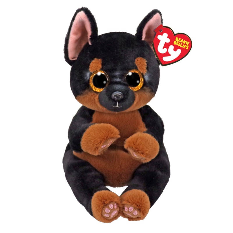 Beanie Bellie – Fritz the Tan and Black Dog – 13 Medium