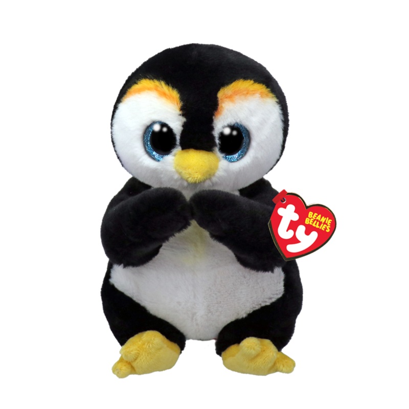 Beanie Bellie – Neve the Black and White Penguin – 8 Small