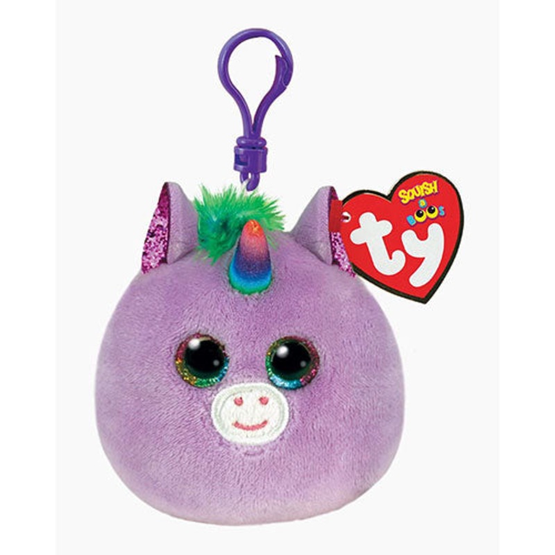 Squish A Boo – Rosette the Purple Unicorn – 5 Clip
