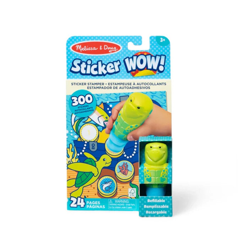 Sticker WOW! Activity Pad & Sticker Stamper – Sea Turtle