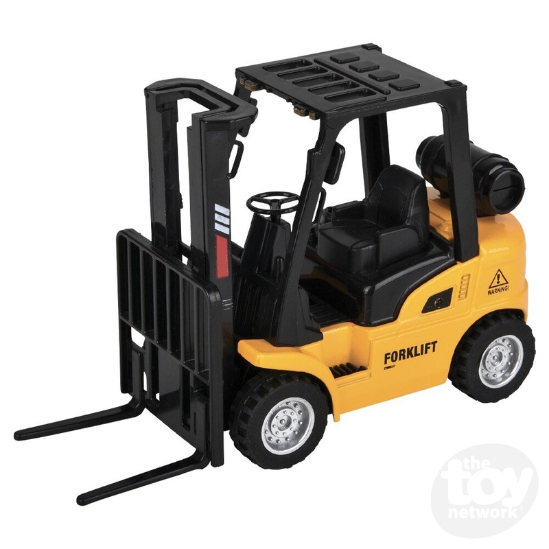 5 Die-Cast Pull Back Forklift