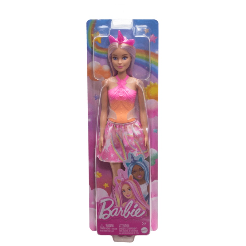 Barbie Unicorn Doll – Pink Hair & Ombre Outfit