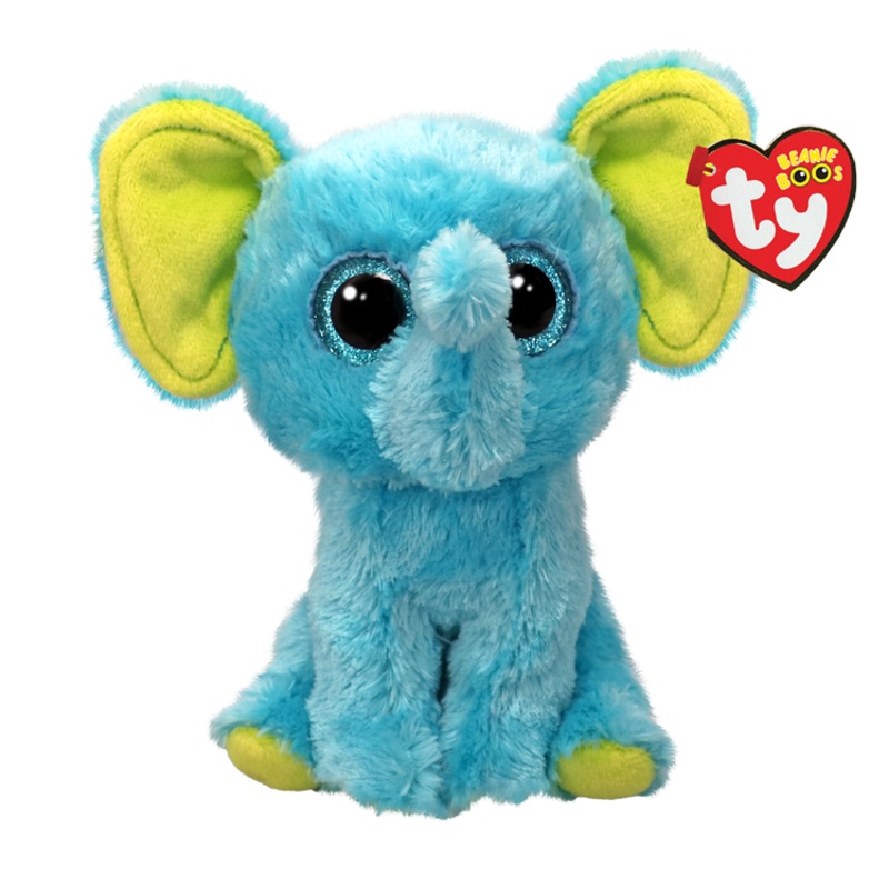 Bean Boo’s – Trunkles the Blue Elephant – 6 Small