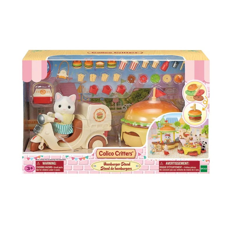 Calico Critters – Hamburger Stand