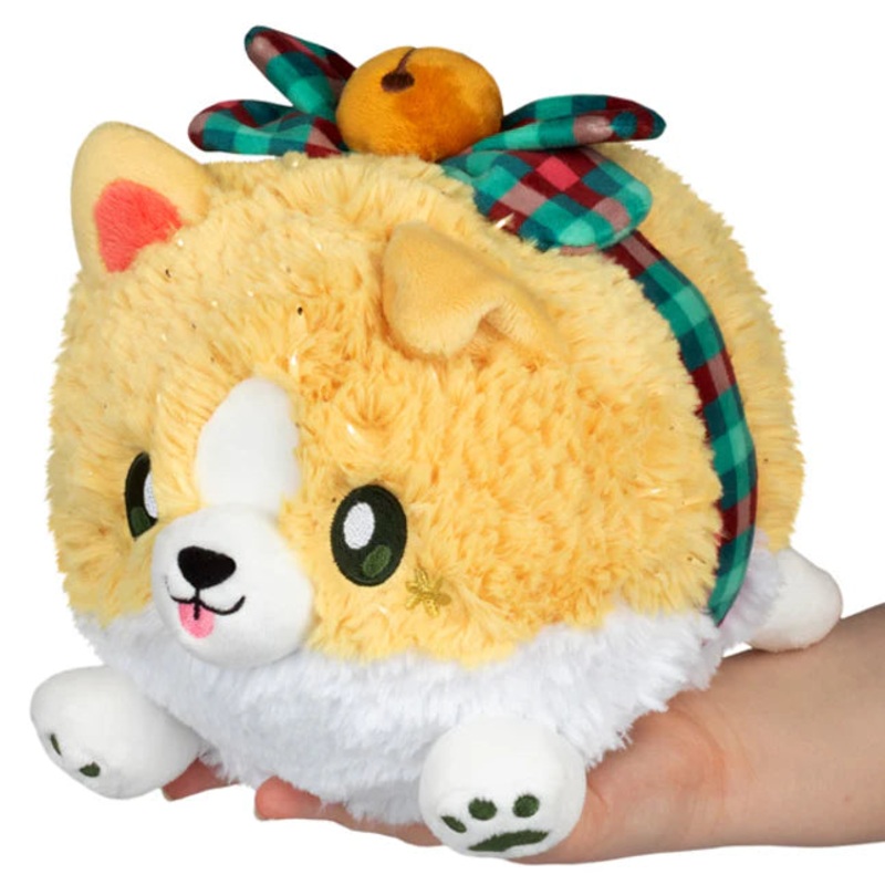 Mini Squishable – Festive Corgi