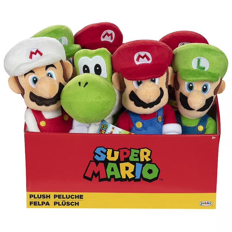Nintendo Super Mario 9 Plush