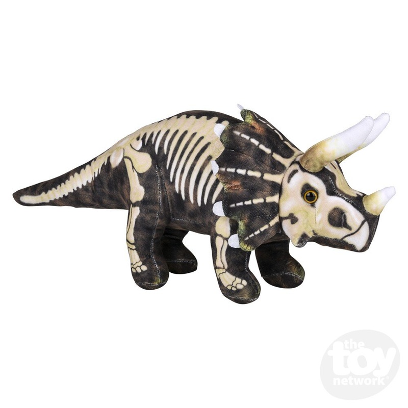 15.5 Fossil Print Triceratops