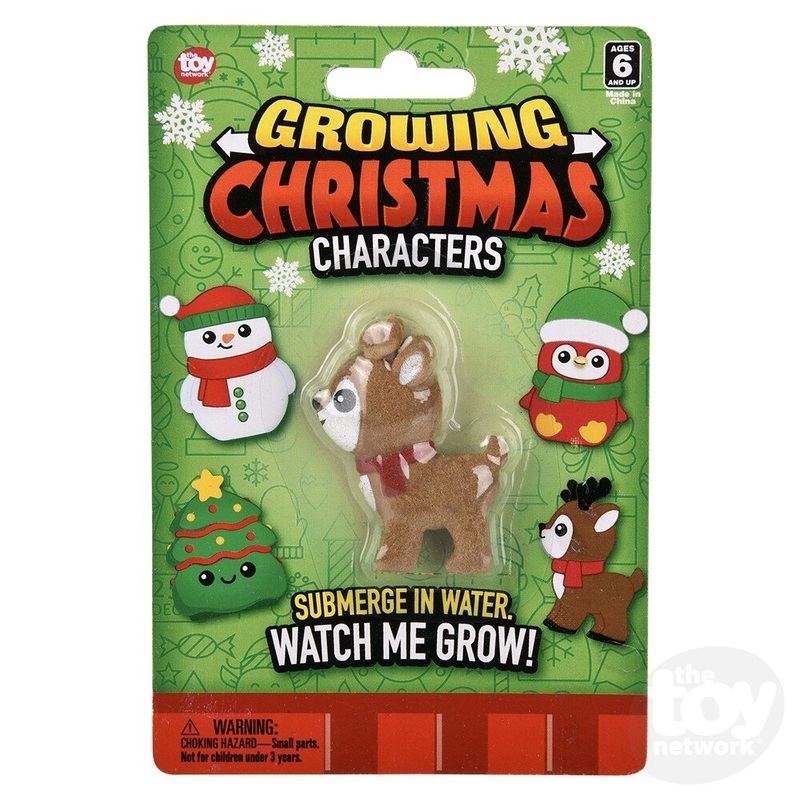 2 Christmas Growing Characters