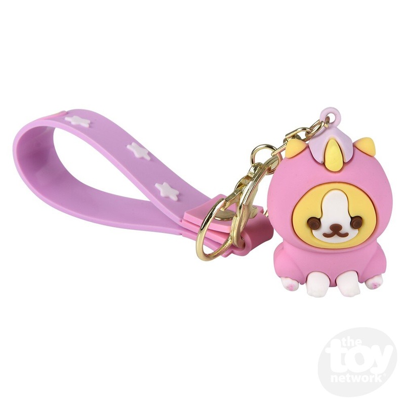 2 Kawaii Animal Wristlet Clip On