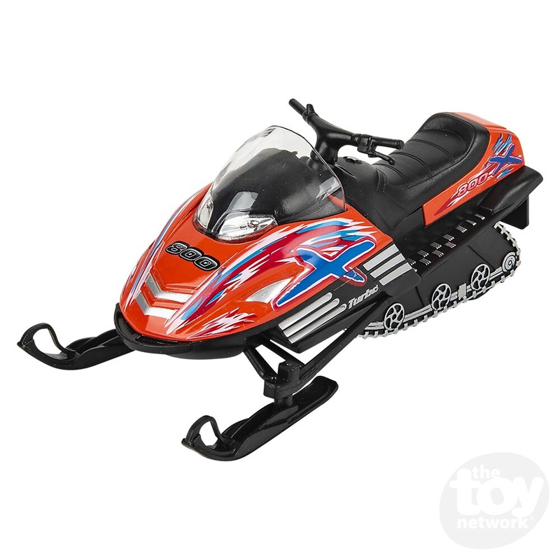 5 Die-Cast Pull Back Snow Turbo