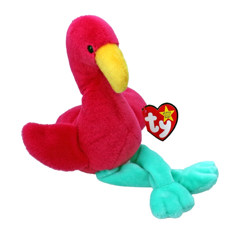 Beanie Baby – Farya II – Pink Flamingo