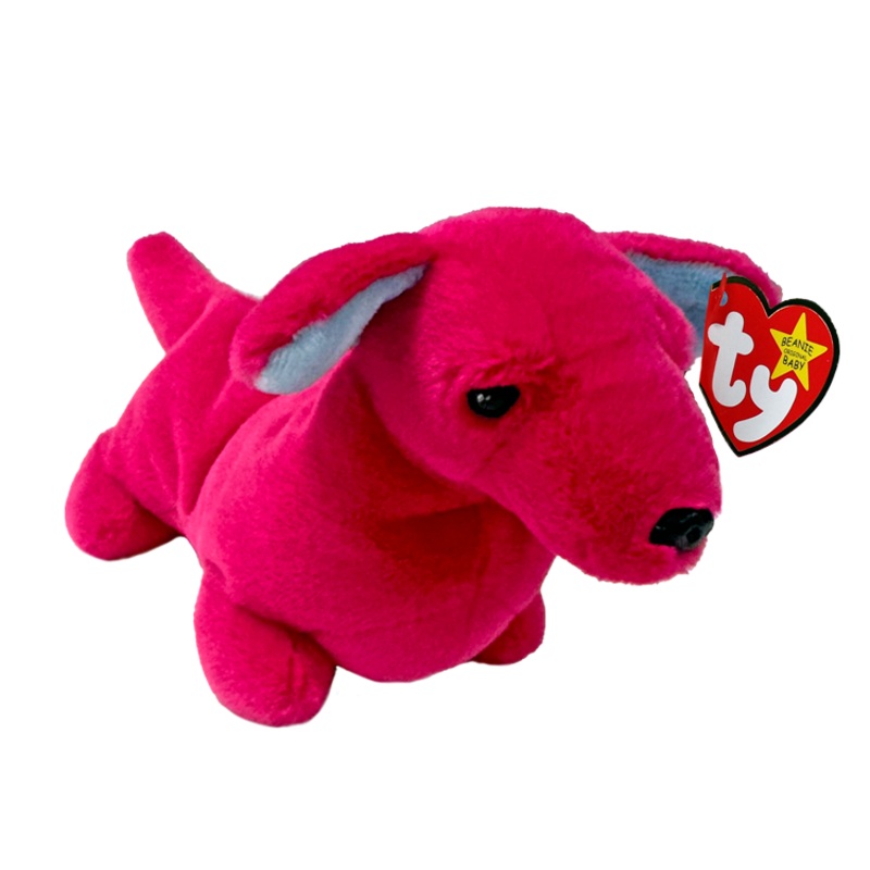 Beanie Baby – Stretch II – Pink Dachshund