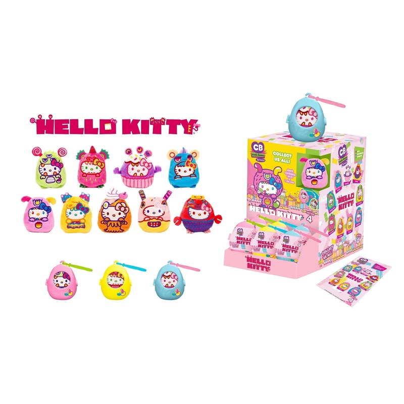 Cutie Beans – 3 Sweet Kaiju Hello Kitty