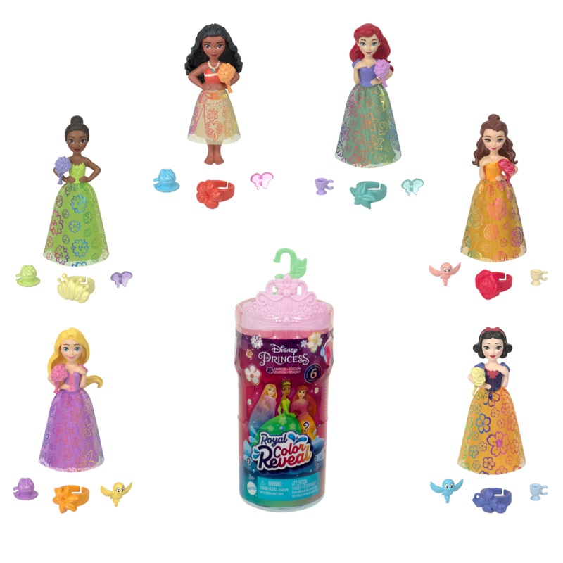 Disney Princess Royal Color Reveal Small Doll
