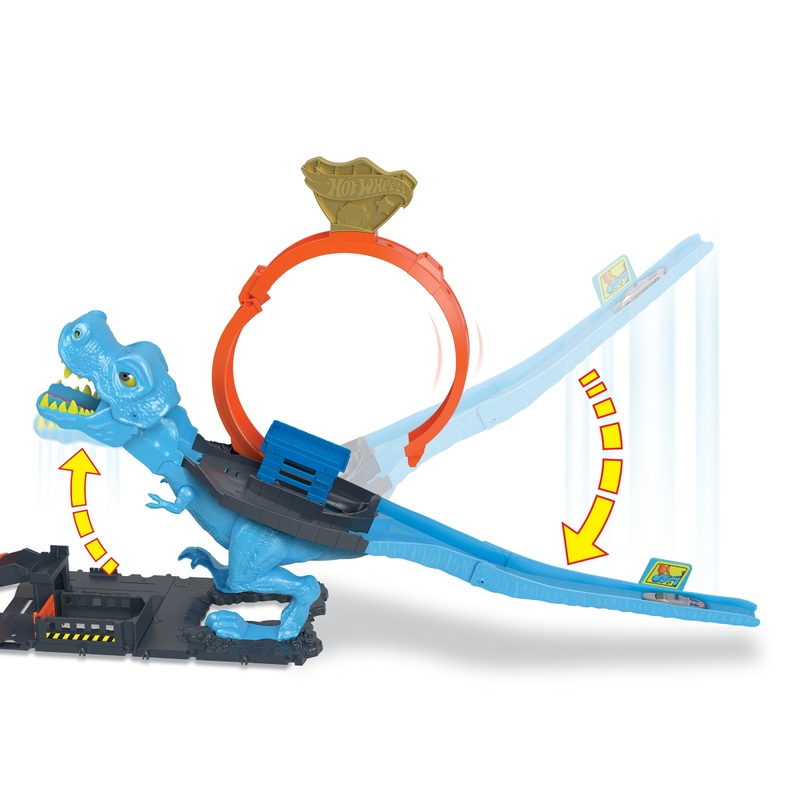 Hot Wheels City T-Rex Chomp Down