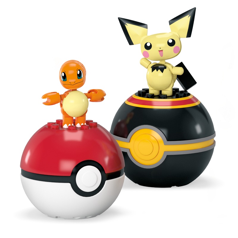 Mega Construx Pokmon Charmander & Pichu