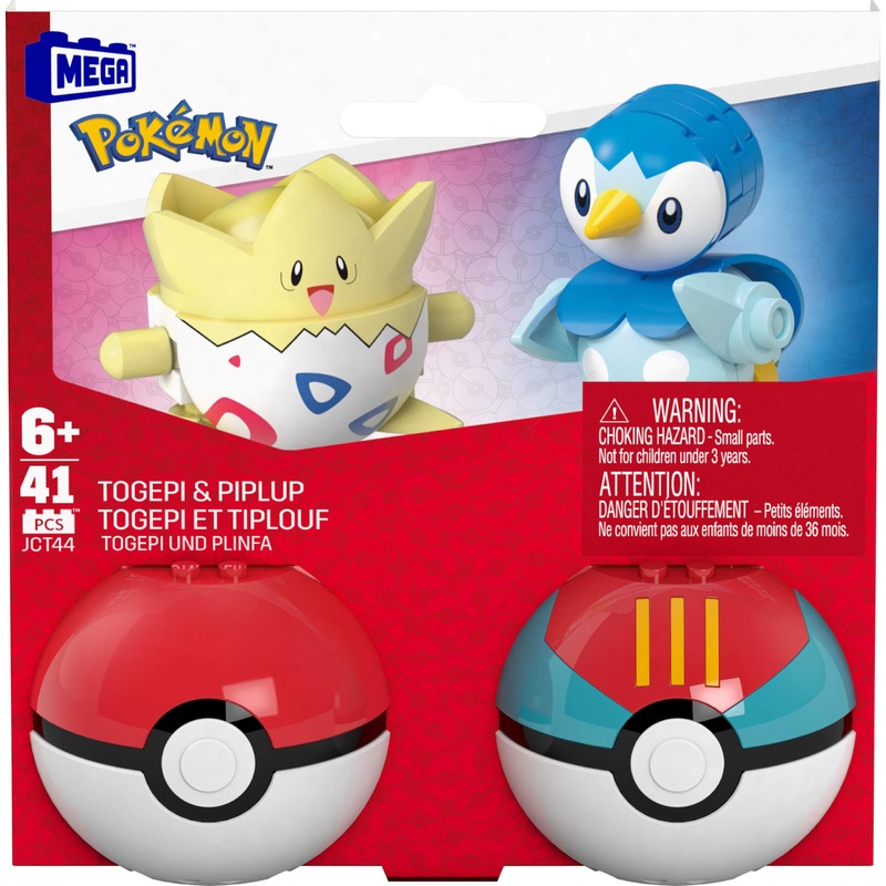 Mega Construx Pokmon Togepi & Piplup