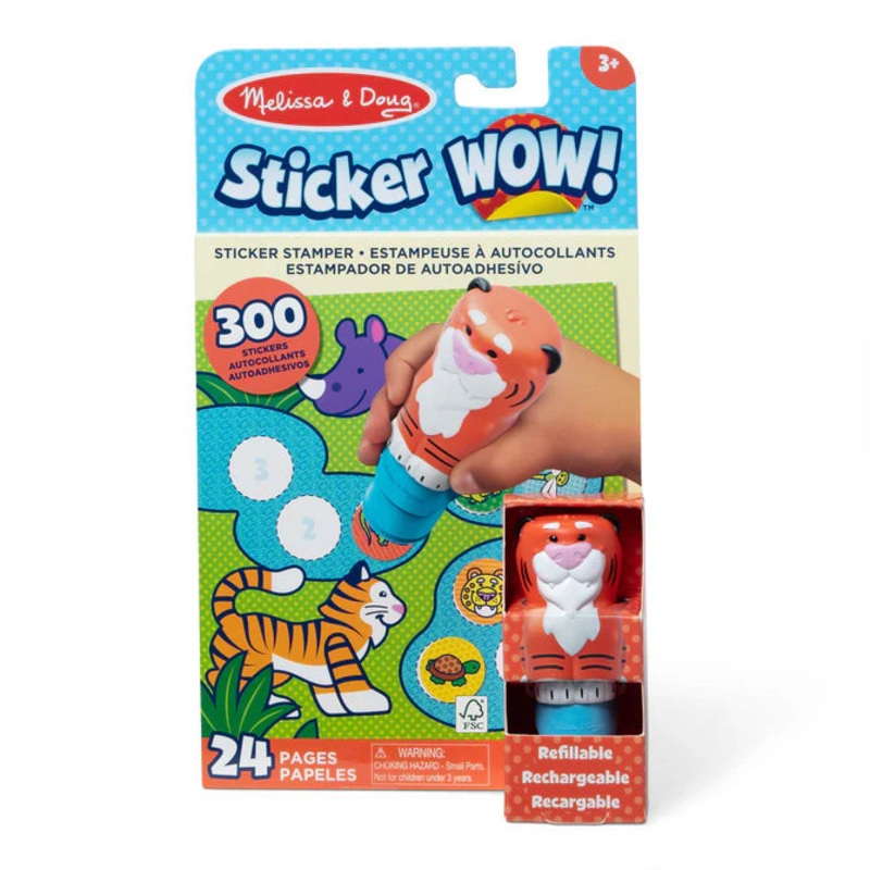 Sticker WOW! Activity Pad & Sticker Stamper – Tiger