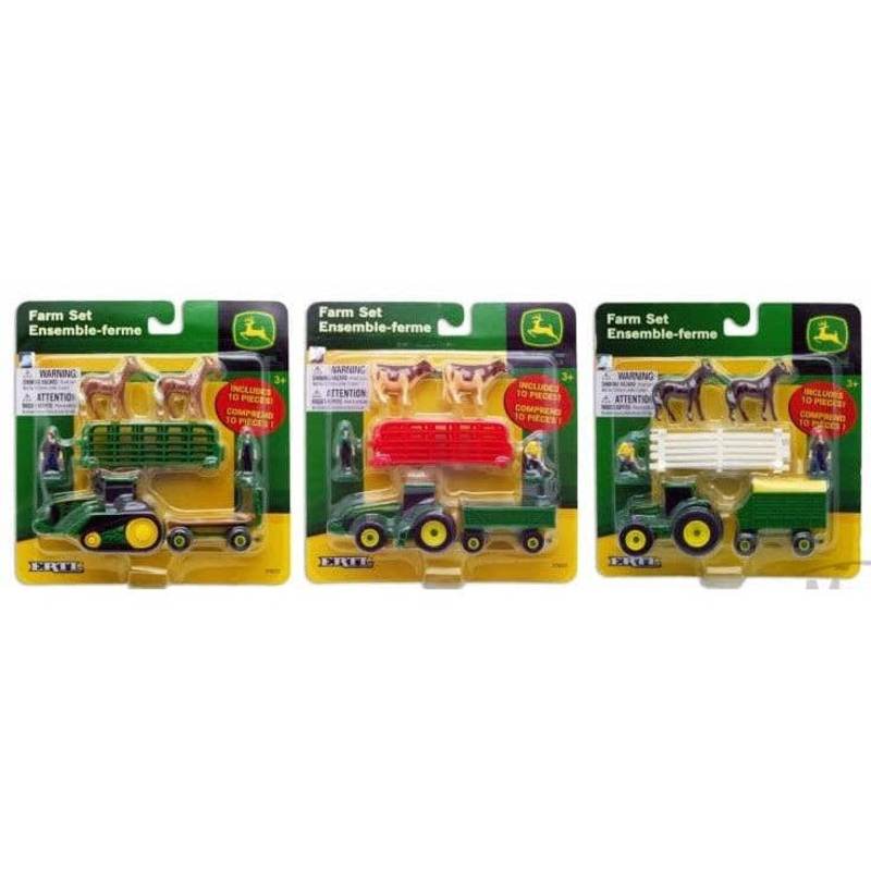 John Deere Farm Set – 10 Pieces Assorted Styles