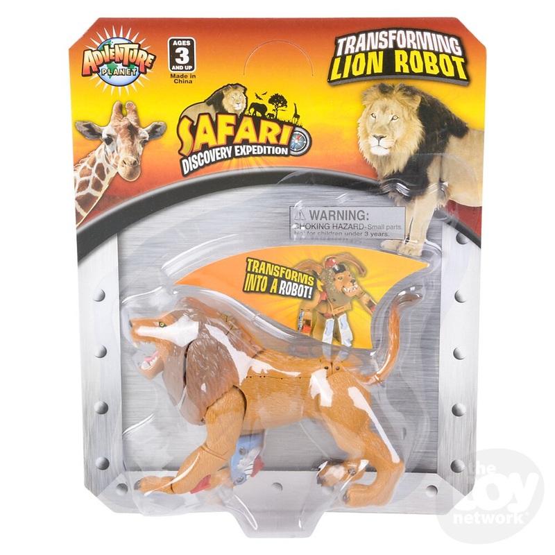 Lion Robot Action Figure