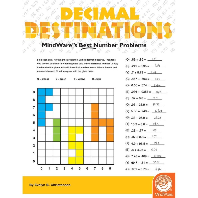 Math Mosaics – Decimal Destinations