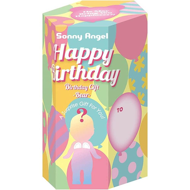 Sonny Angel Mini Figure: Birthday Gift Bear Series