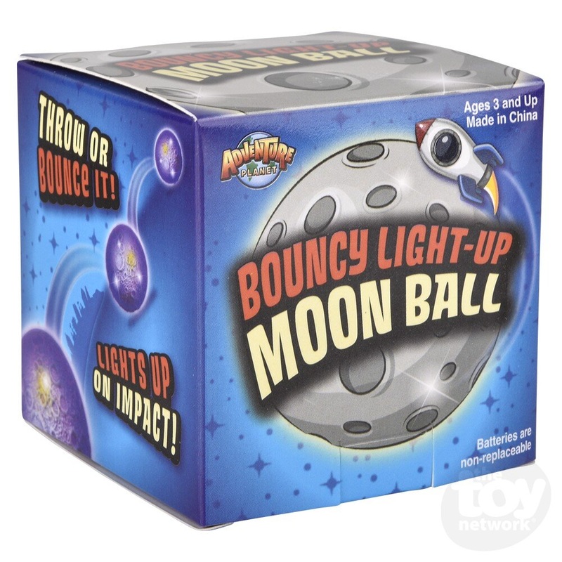 2.75 Light-Up Moon Bounce Ball