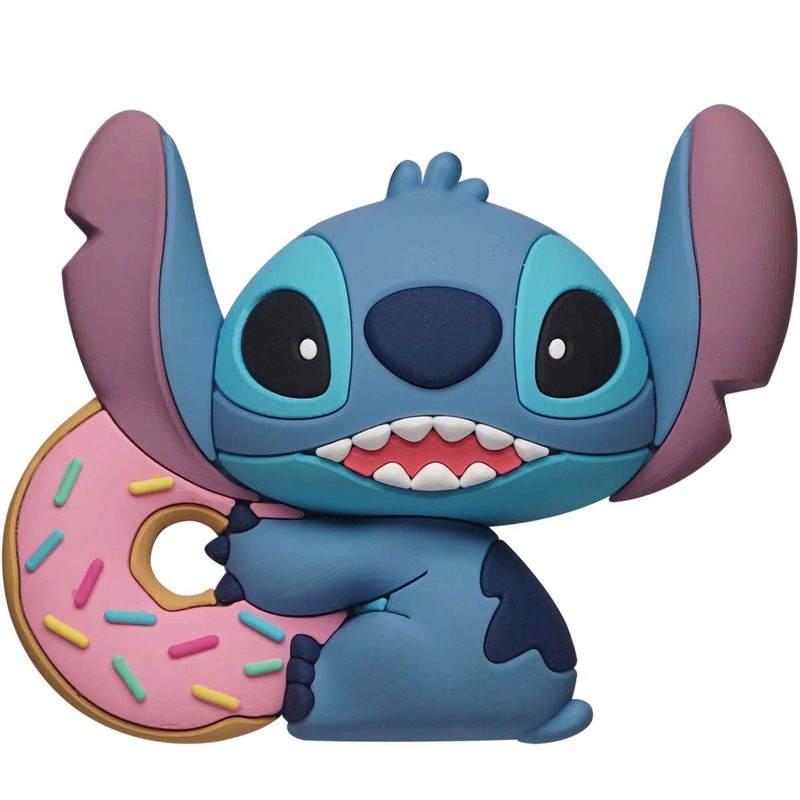 3D Foam Collectible Magnet – Stitch with Donut