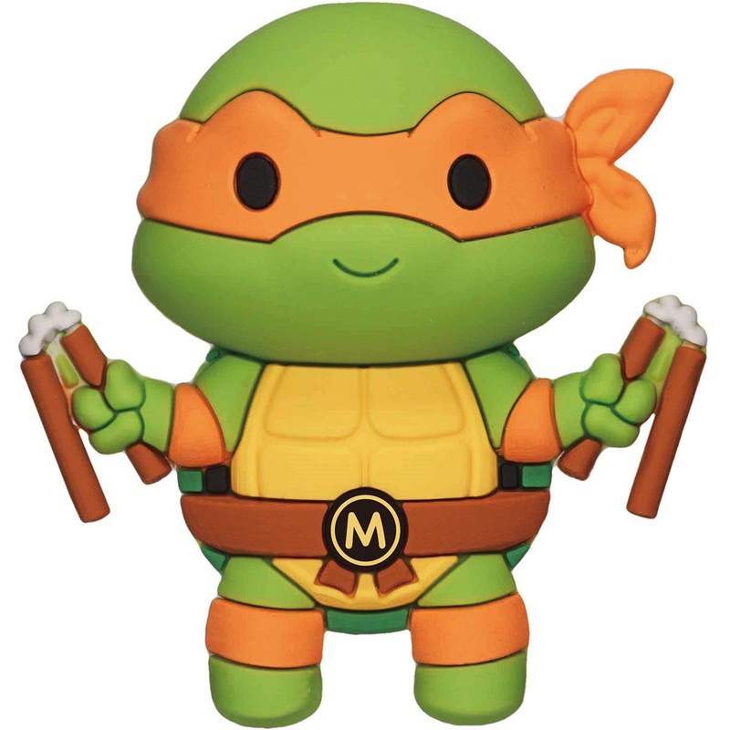 3D Foam Collectible Magnet – TMNT Michelangelo
