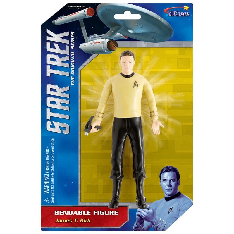 Bend-Ems – Star Trek Captain Kirk 6 Bendable Action Figure