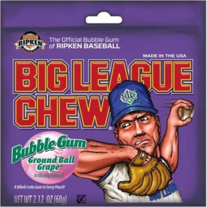 Big League Chew Groundball Grape