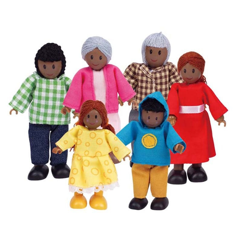 Dollhouse Families – Happy Family African American