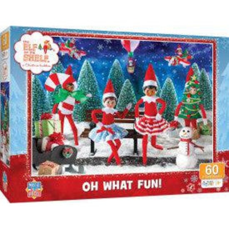 Elf on the Shelf – Oh What Fun! – 60 Piece Puzzle
