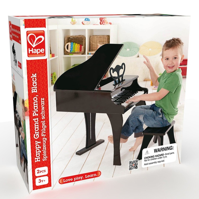 Happy Grand Piano – Black