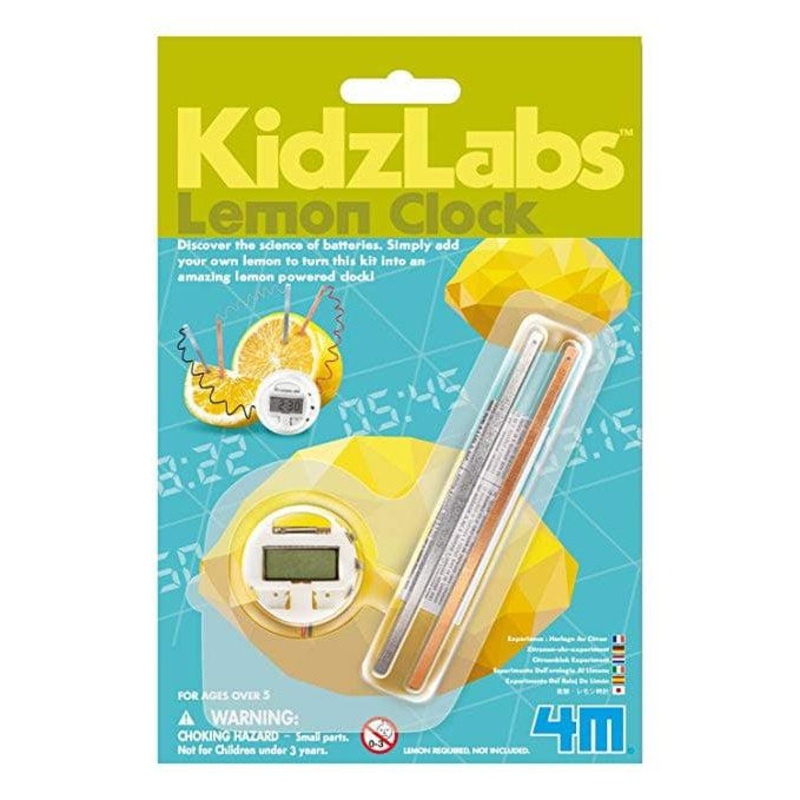 Kidz Labs Lemon Clock